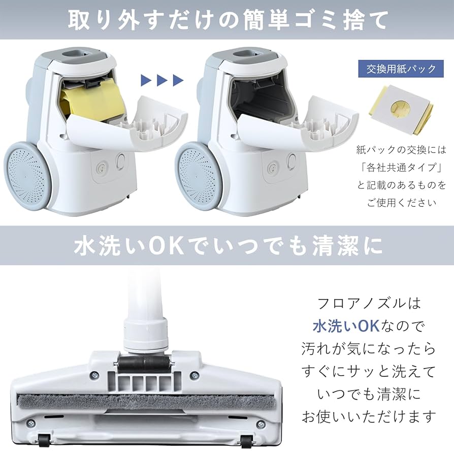 軽量型❗日立、紙パック式掃除機(エアーノズル) img_model.png